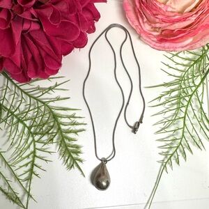 SILPADA⚜️Retired Sterling Silver Droplet Pendant Necklace
